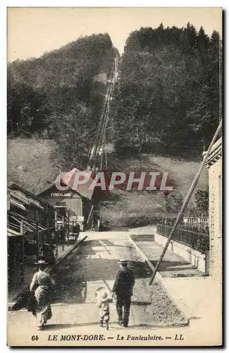 Cartes postales Le Mont Dore Le Funiculaire