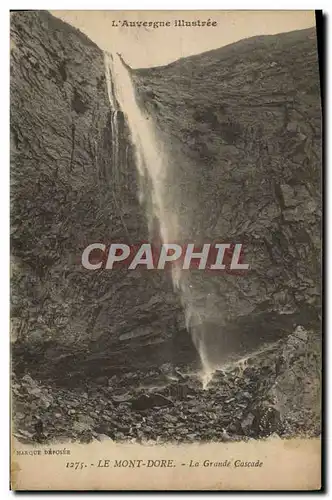 Cartes postales Le Mont Dore La Grande Cascade