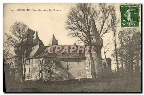 Cartes postales Cherveux Le Chateau