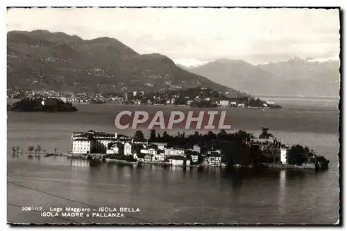 Cartes postales moderne Lago Maggiore Isola Bella Isola Madre & Pallenza