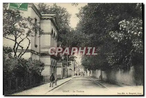 Cartes postales Gray Le Theatre