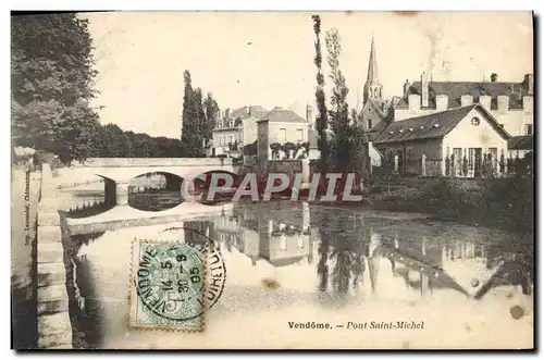 Cartes postales Vendome Pont Saint Michel