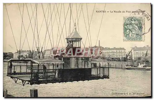 Ansichtskarte AK Nantes La Nacelle du Pont transbordeur