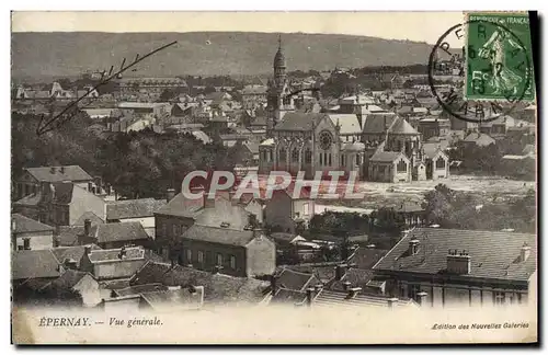 Cartes postales Epernay Vue Generale