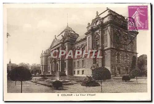 Cartes postales Colmar La Cour d'Appel