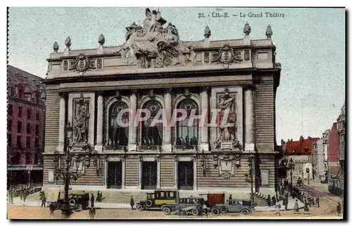 Cartes postales Lille Le Grand Theatre