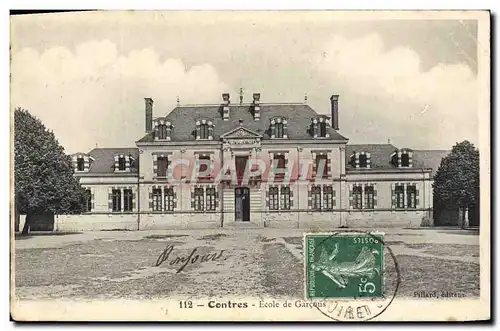 Cartes postales Contres Ecole de Garcons