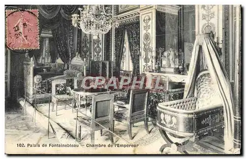 Cartes postales Palais de Fontainebeau Chambre de L&#39Empereur