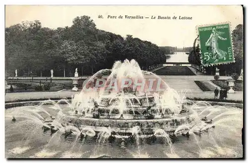 Cartes postales Versailles Parc Le Bassin de Latone