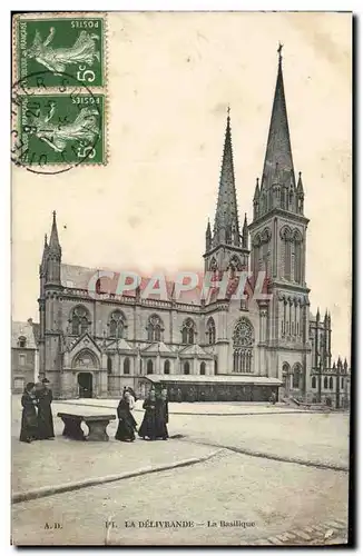 Cartes postales La Delivrande La Basilique