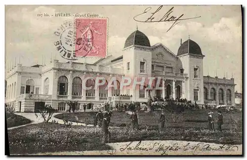 Cartes postales Hyeres Grand casino