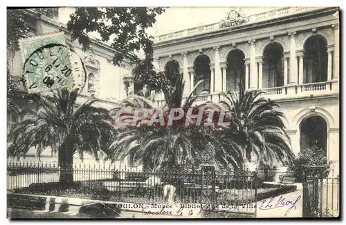 Cartes postales Toulon Musee Bibliotheque de la Ville