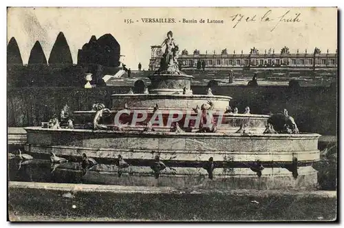 Cartes postales Versailles Bassin de Latone