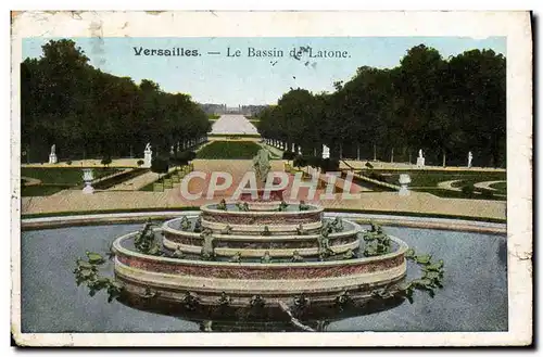 Cartes postales Versailles Le Bassin de Latone