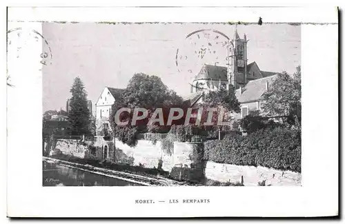 Cartes postales Moret Les Remparts