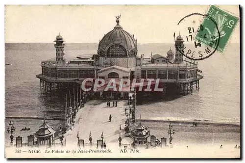 Cartes postales Nice Le Palais de la Jetee Promenade