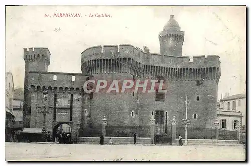Cartes postales Perpignan Le Castillet
