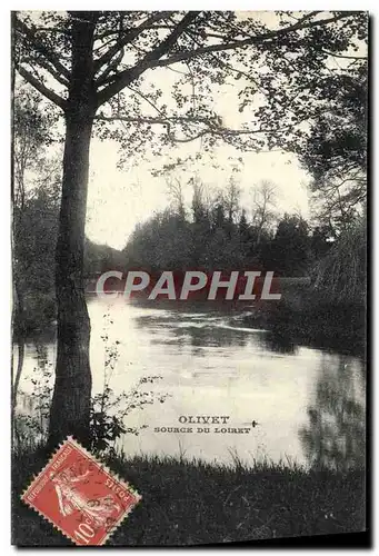Cartes postales Olivet Source du Loiret