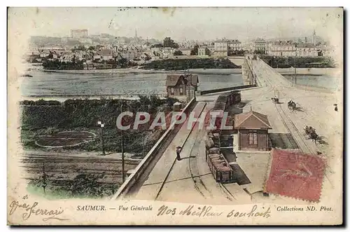 Cartes postales Saumur Vue Generale