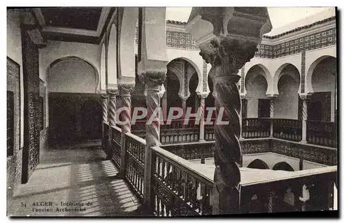 Ansichtskarte AK Alger Interieur de l&#39ancien archeveche