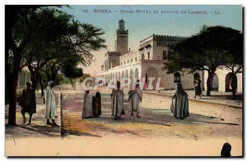 Cartes postales Biskra Royal Hotel Et Avenue De Lacroix