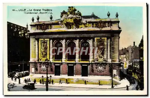 Cartes postales Lille Le Grand Theatre