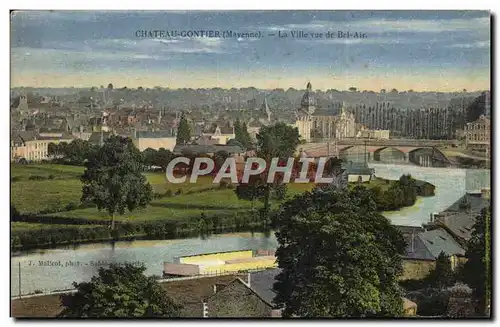 Cartes postales Chateau Gontier La Ville Vue Bel Air