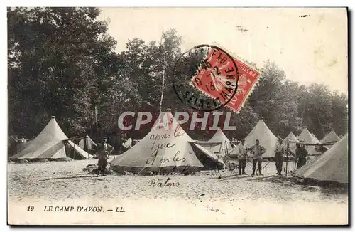 Cartes postales Le Camp D&#39Avon Militaria