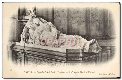 Cartes postales Dreux Chapelle Saint Louis Tombeau de la princesse Marie d&#39Orleans