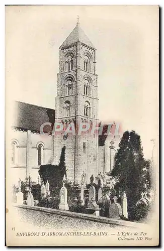 Cartes postales Environs D'Arromanches les Bains L'Eglise de Ver