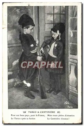 Cartes postales Turco & Cantiniere Enfants