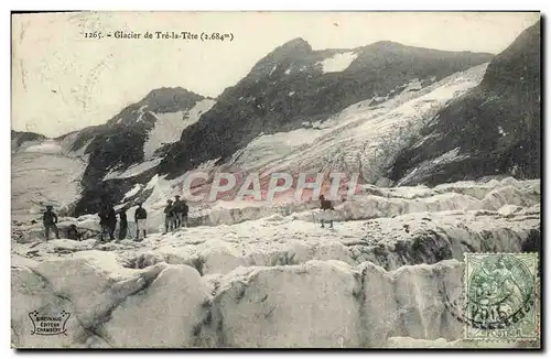 Cartes postales Glacier de Tre la Tete