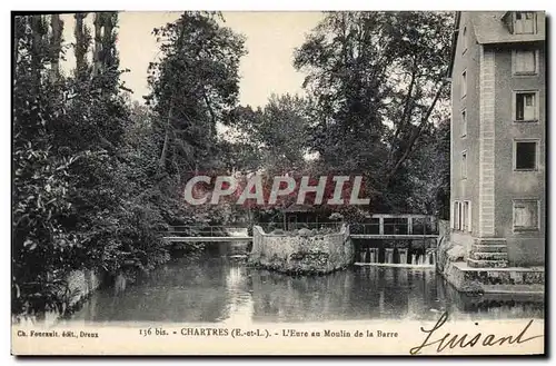 Ansichtskarte AK Chartres L&#39Eure au Moulin de la Barre