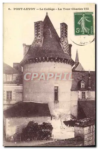 Cartes postales Pont Levoy Le College La Tour Charles VII