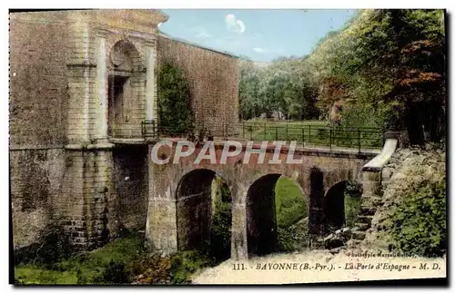 Cartes postales Bayonne La Porte d'Espagne