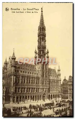 Cartes postales Bruxelles La Grand Place