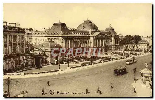 Cartes postales Bruxelles Palais du Roi