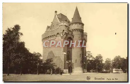Cartes postales Bruxelles Porte de Hal