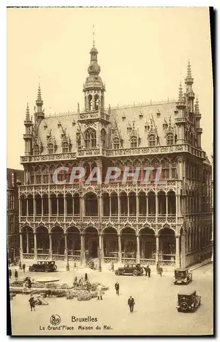 Ansichtskarte AK Bruxelles La Grand Place Maison du Roi