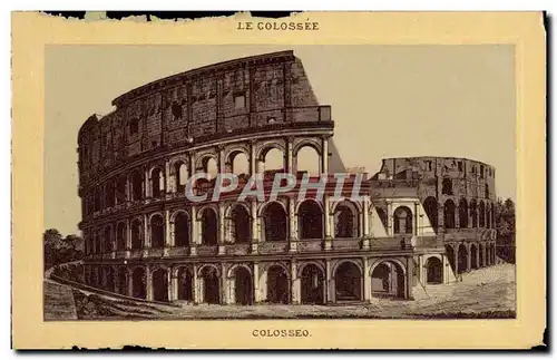 Cartes postales Roma Le Colossee