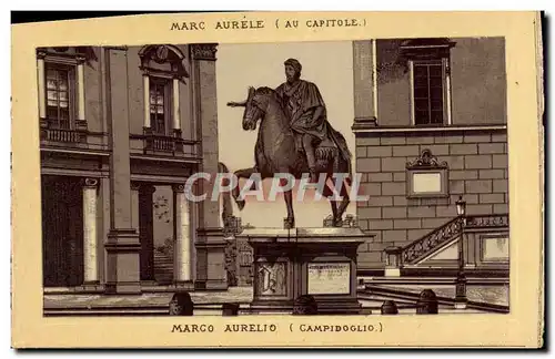 Ansichtskarte AK Marc Aurele Au Capitole Roma