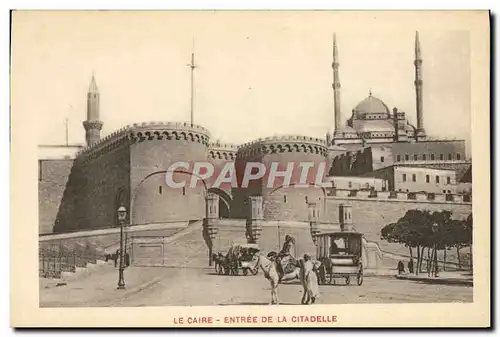 Cartes postales Le Caire Entree De La Citadelle