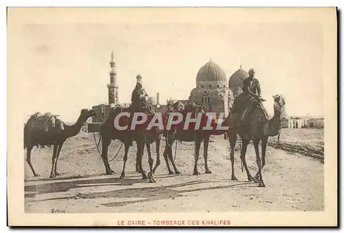 Ansichtskarte AK Le Caire Tombeaux Des Khalifes Egypte Egypt