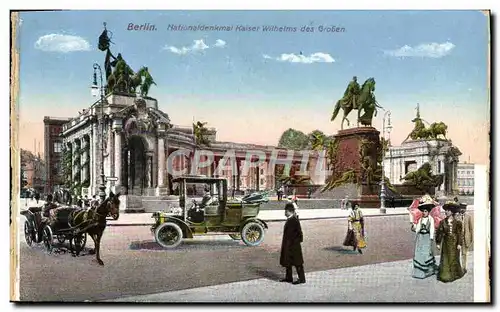 Cartes postales Berlin Nationaldenkmal Kaiser Wilhelms des Grossen