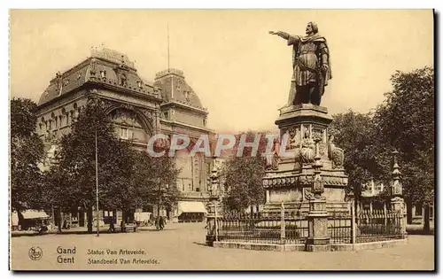 Cartes postales Gand Statue Van Arteveide