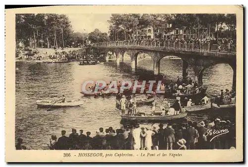 Ansichtskarte AK Hossegor Pres Capbreton Le Pont et les Regates