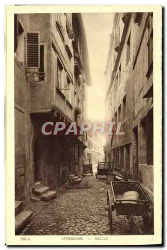 Cartes postales Strasbourg Ruelle