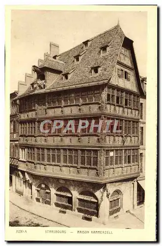 Cartes postales Strasbourg Maison Kammerzell