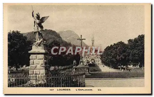 Cartes postales Lourdes L&#39Esplanade