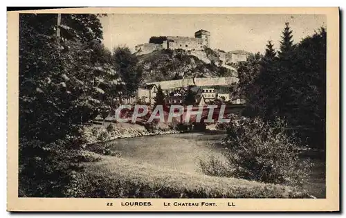 Cartes postales Lourdes Le Chateau Fort